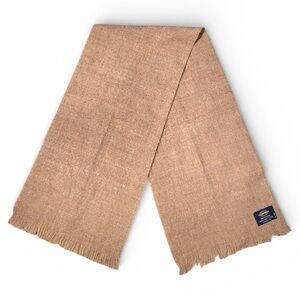 Town Crafted Made In West Germany 100% Acrylic Tan Scarf